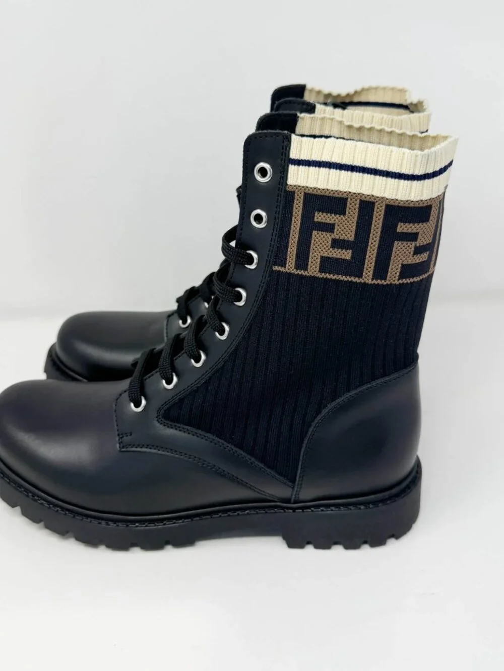 Fendi Kids Bike Boots